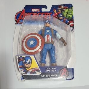 Marvel Avengers Captain America Figure with‎ Shield New In Box